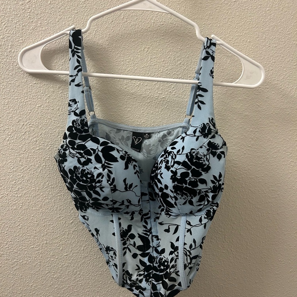 Corset style crop top